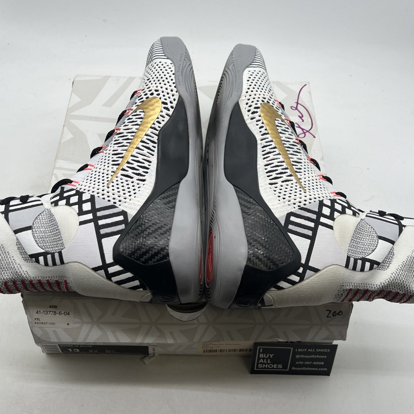Size 13 - Nike Kobe 9 Elite Fundamentals (630847-100)