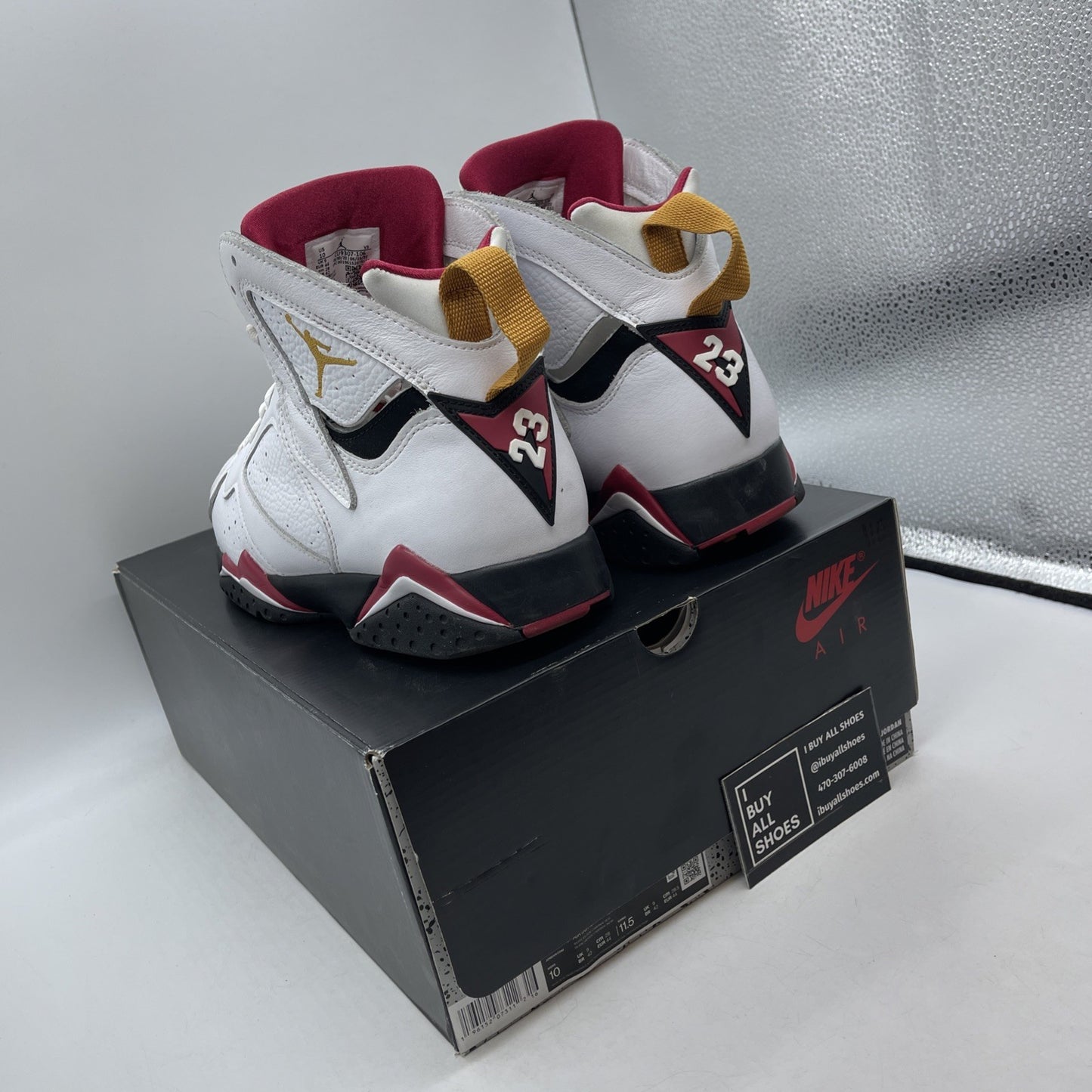 Size 10 - Air Jordan 7 Cardinal 2022 (CU9307106)