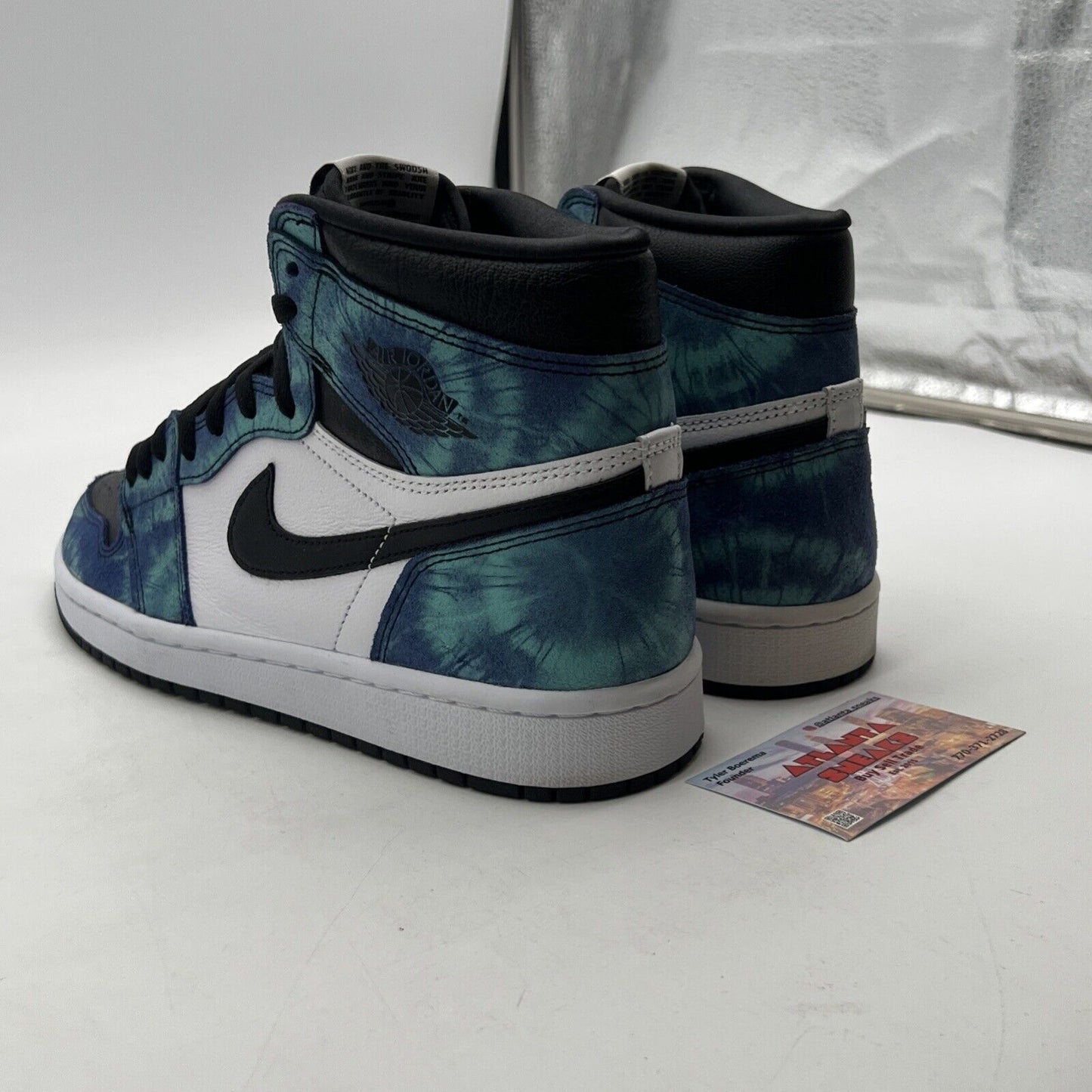 Size 10 - Air Jordan 1 Retro OG High Tie-Dye W (CD0461-100)