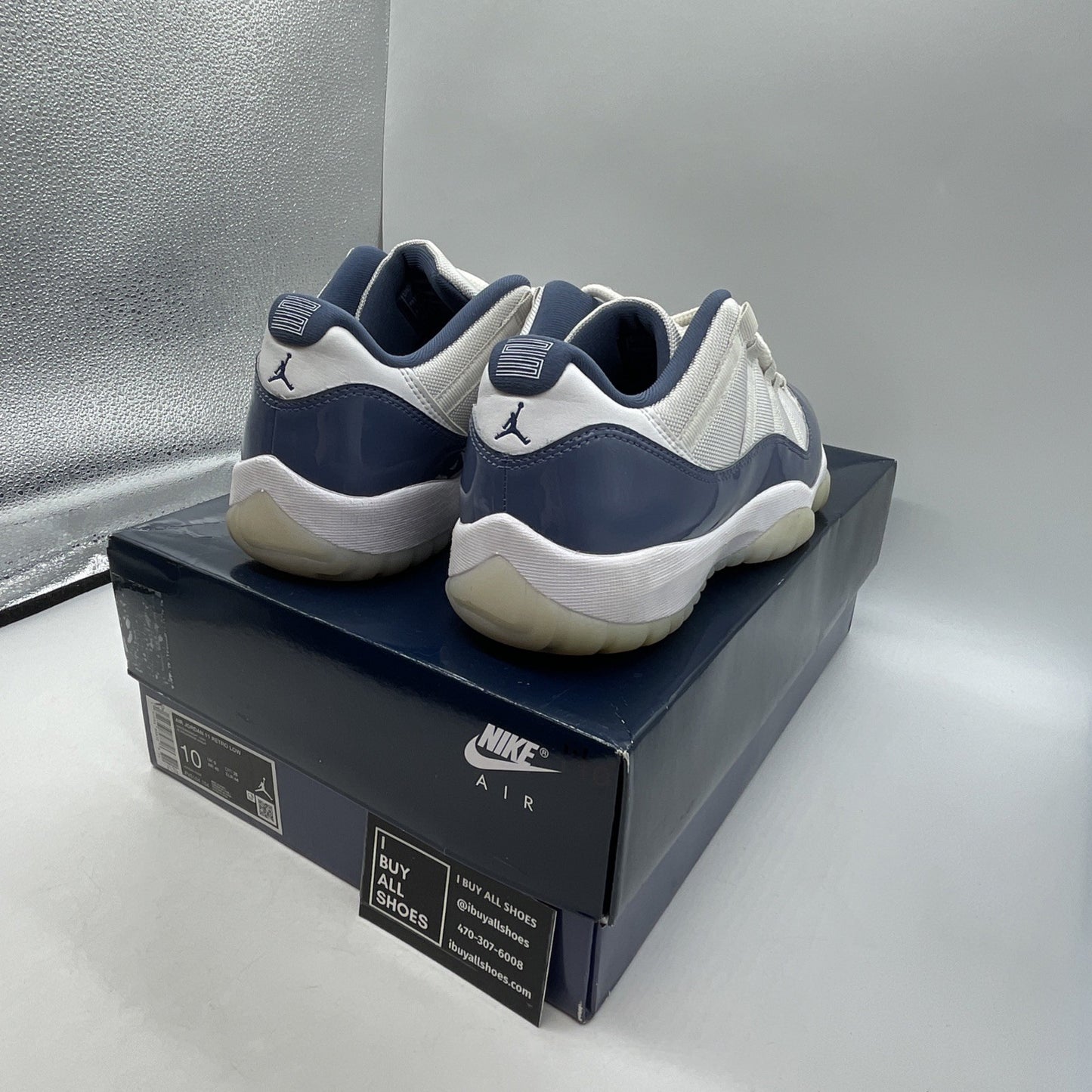 Size 10 - Air Jordan 11 Retro Low Diffused Blue (FV5104-104)