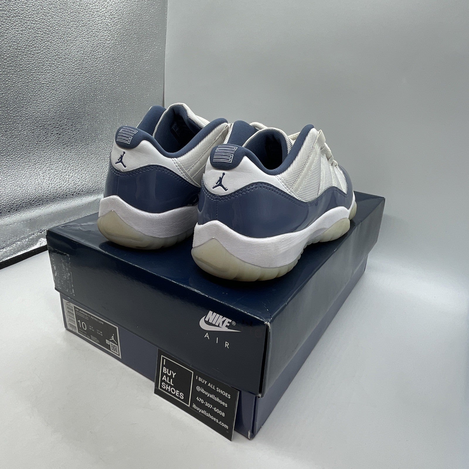 Size 10 - Air Jordan 11 Retro Low Diffused Blue (FV5104-104)