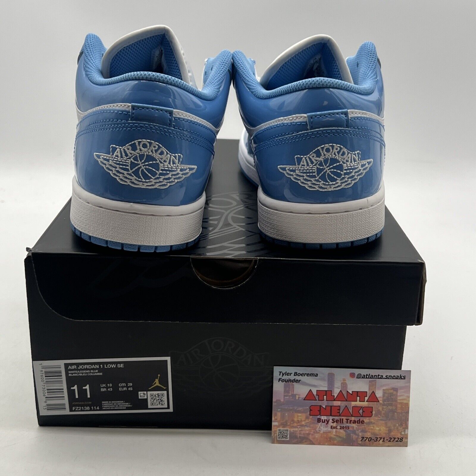 Size 11 - Air Jordan 1 SE Low Legend Blue (FZ2138-114)