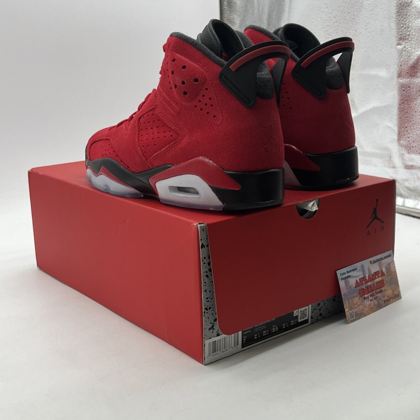 Size 7 - Air Jordan 6 Retro Toro Bravo (CT8529-600)