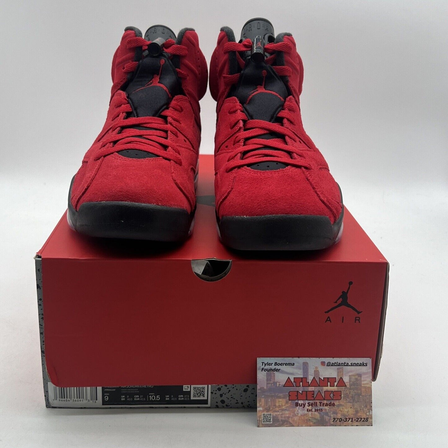 Size 9 - Air Jordan 6 Retro Toro Bravo (CT8529-600)