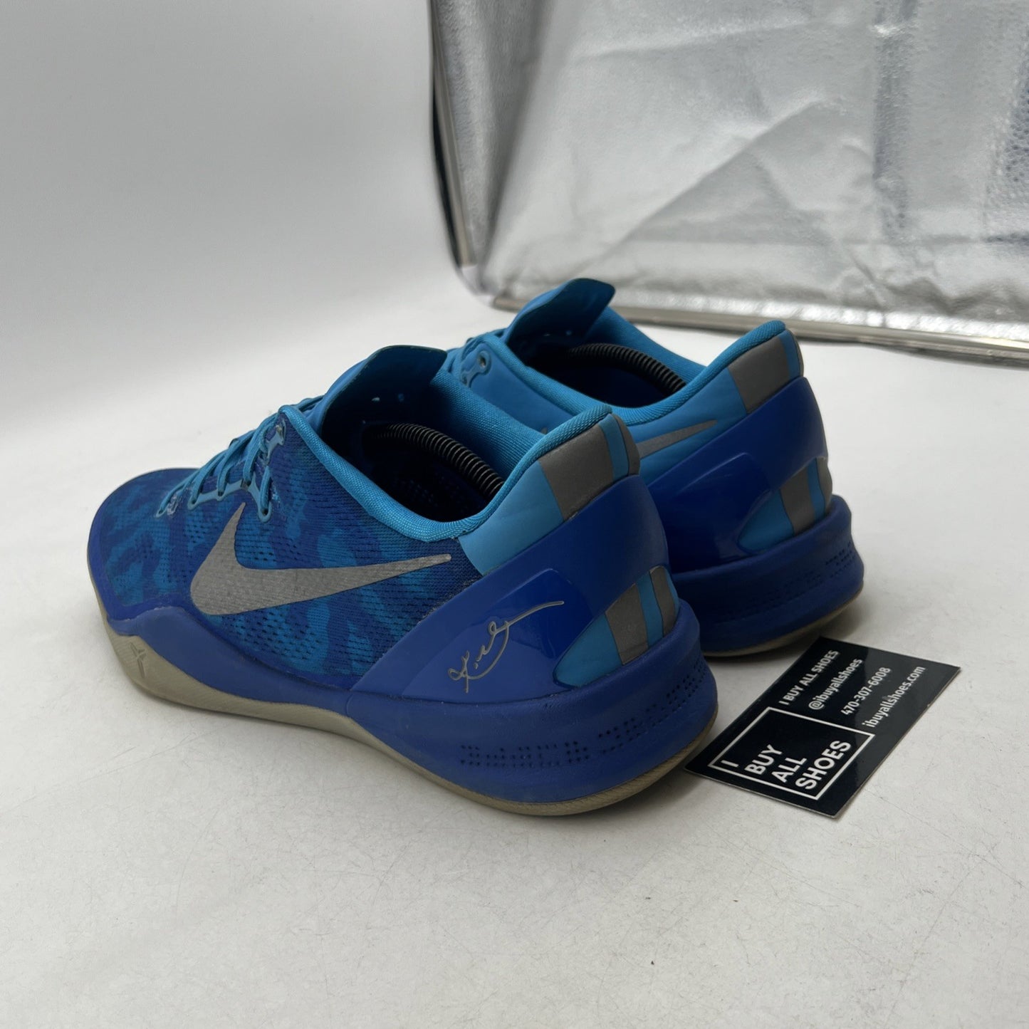 Size 12 - Nike Kobe 8 Blue Coral Snake (555035-400)
