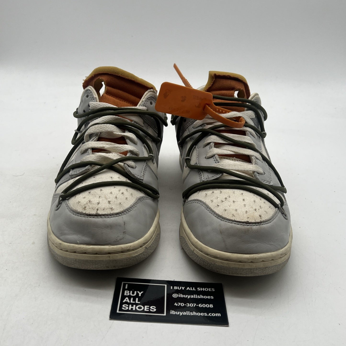Size 11.5 - Nike Off-White x Dunk Low Lot 22 of 50 (DM1602-124)