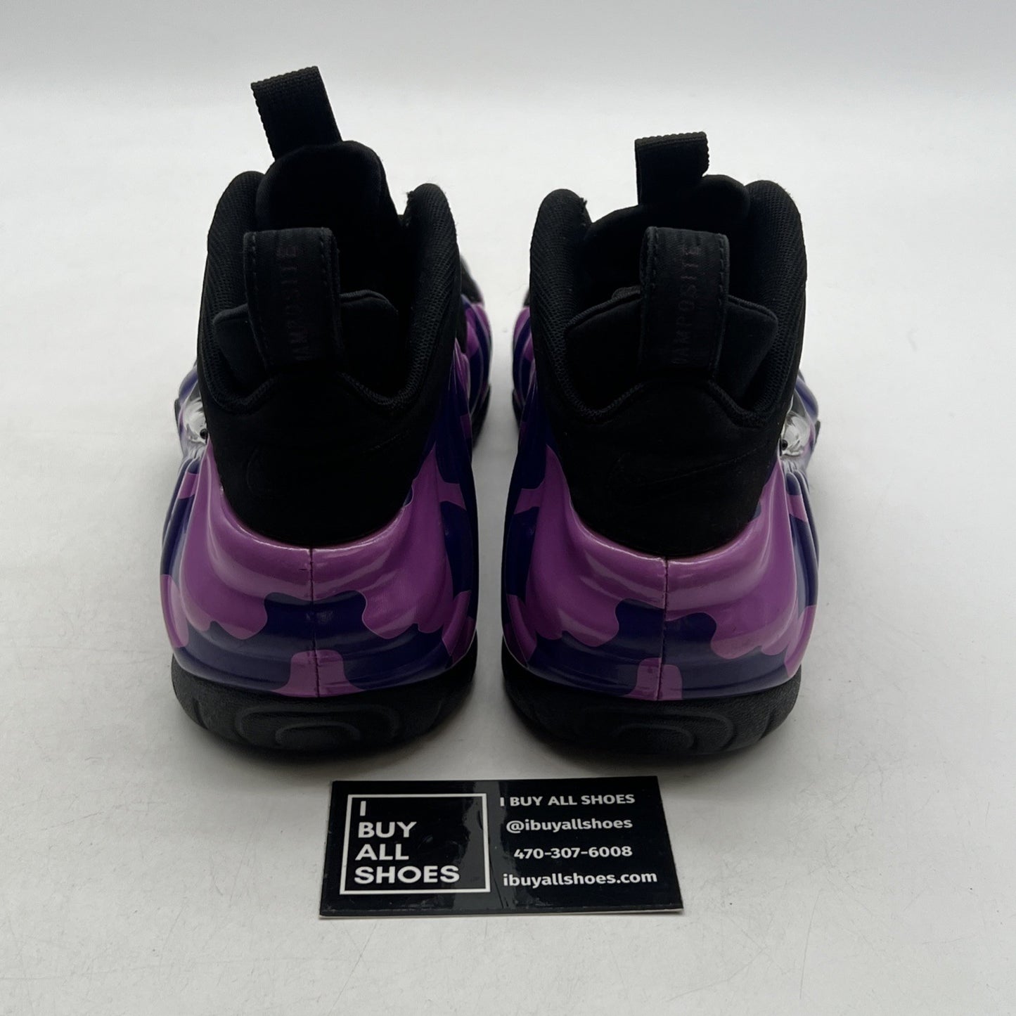 Size 9 - Nike Air Foamposite Pro Purple Camo (624041-012)