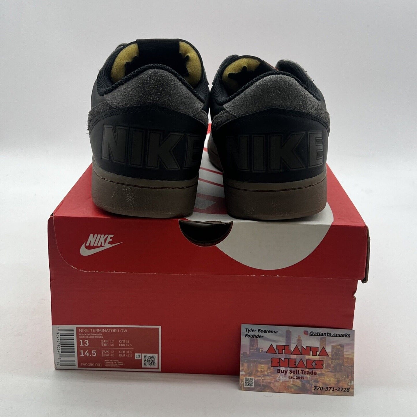 Size 13 - Nike Terminator Low Medium Ash Gum (FV0396-001)