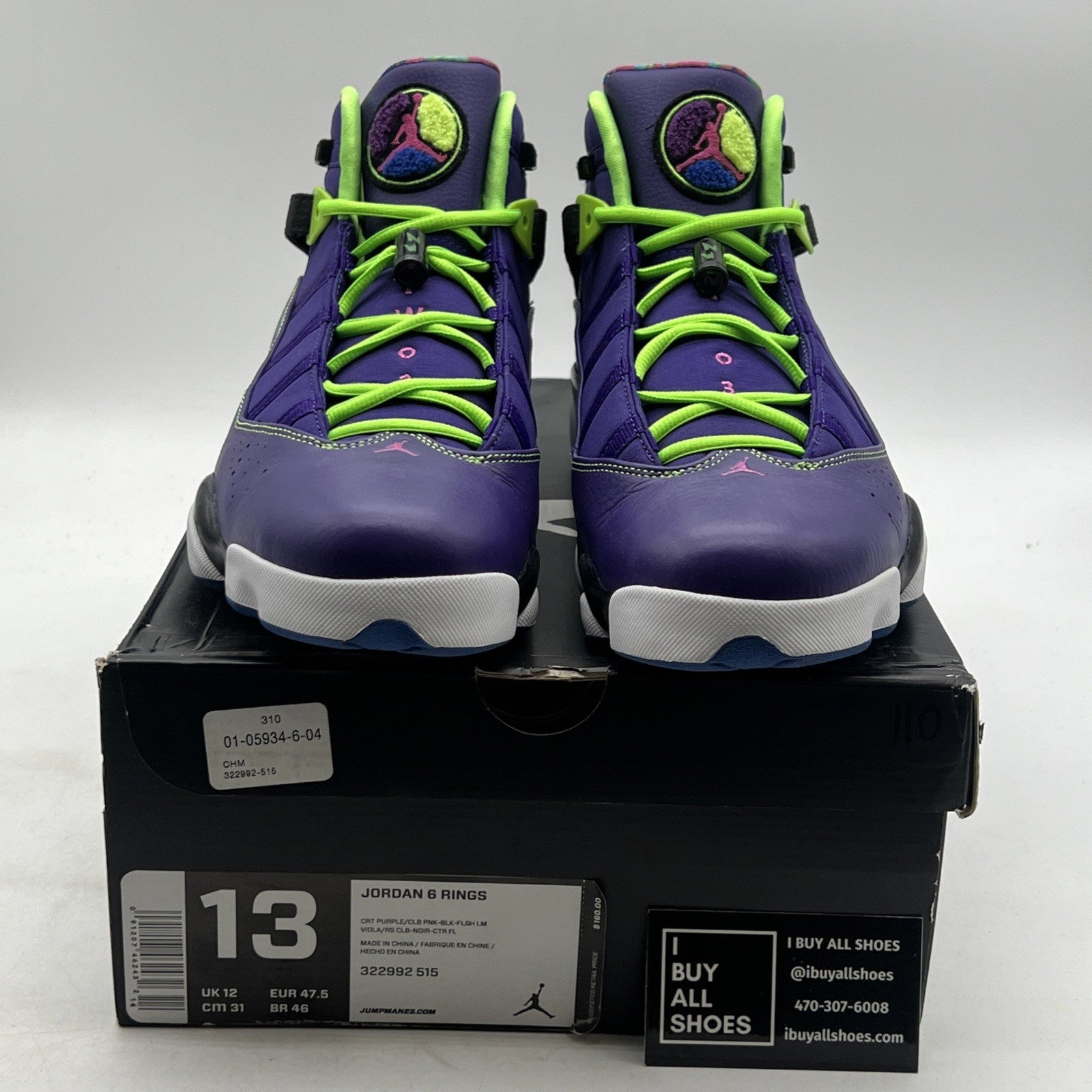 Size 13 - Jordan 6 Rings Bel Air (322992-515)