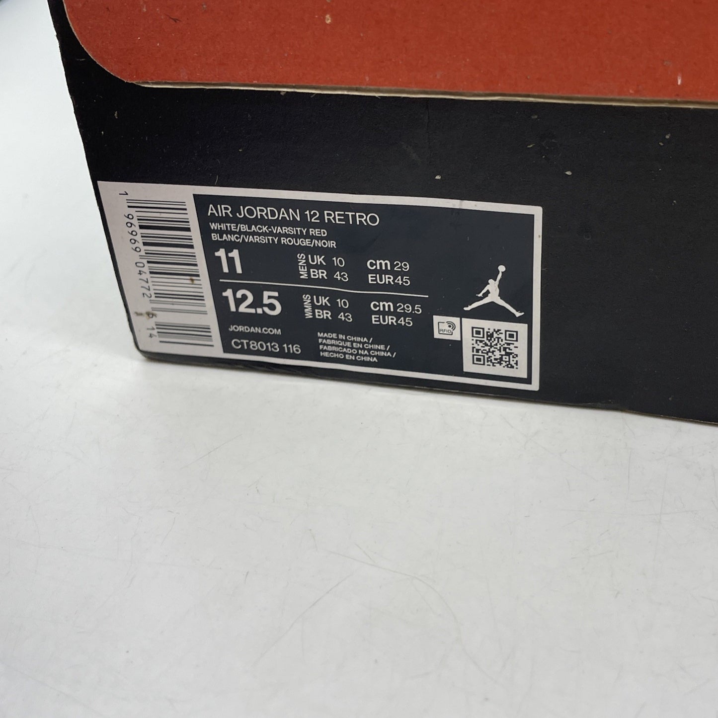 Size 11 - Air Jordan 12 Retro 2023 Mid Cherry (CT8013-116)
