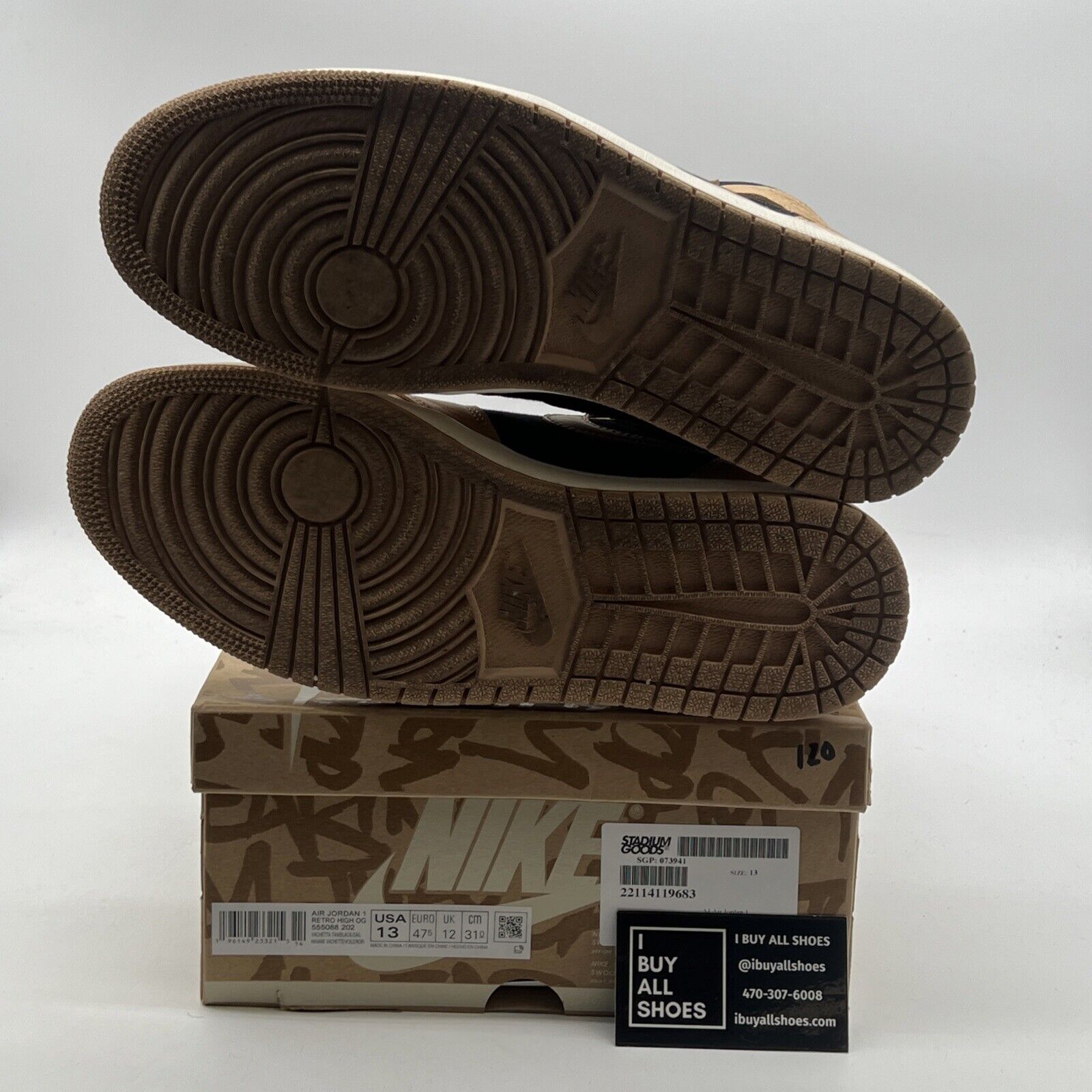 Size 13 - Air Jordan 1 Retro High OG Heirloom 2022 (555088-202)