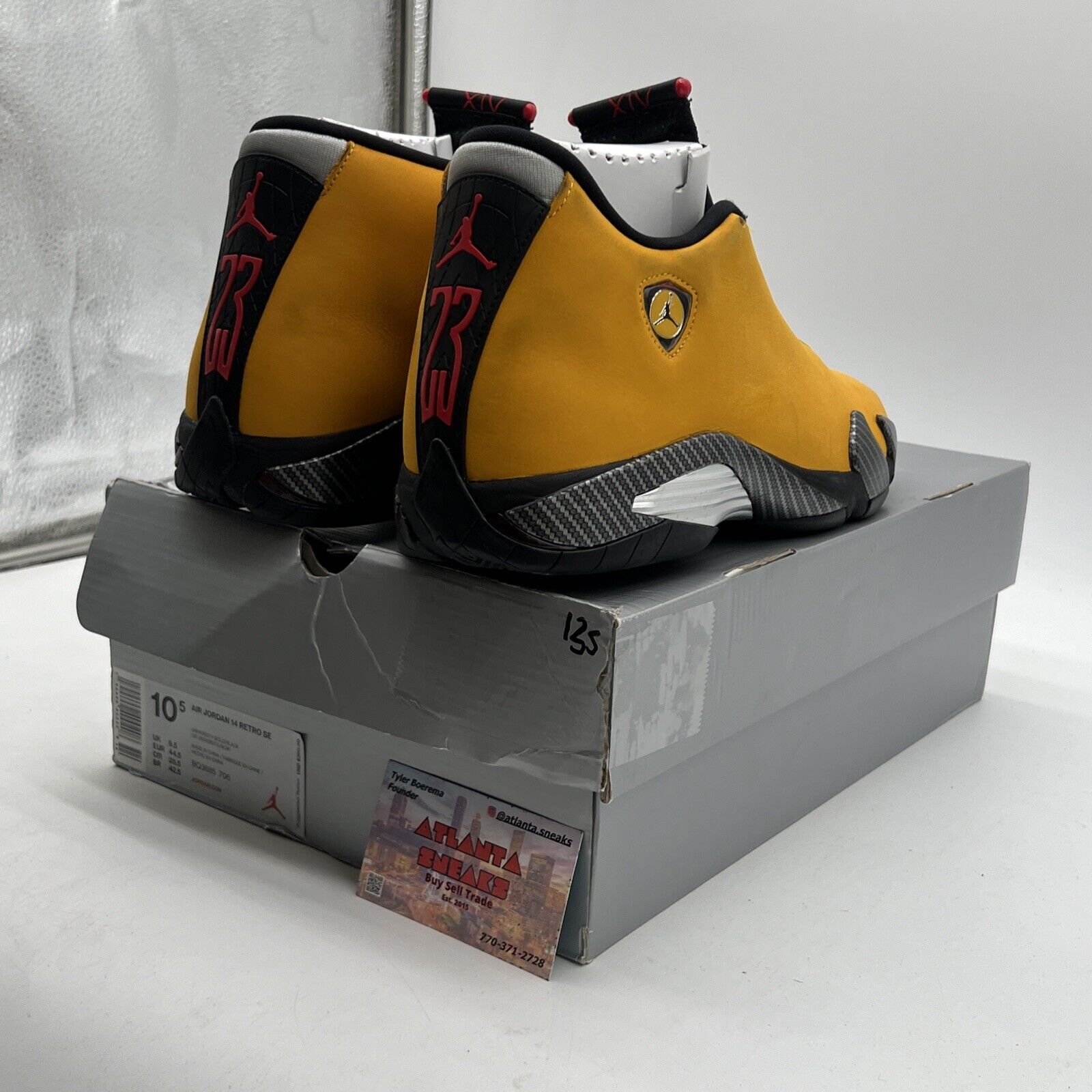 Size 10.5 - Air Jordan 14 Retro Reverse Ferrari (BQ3685-706)