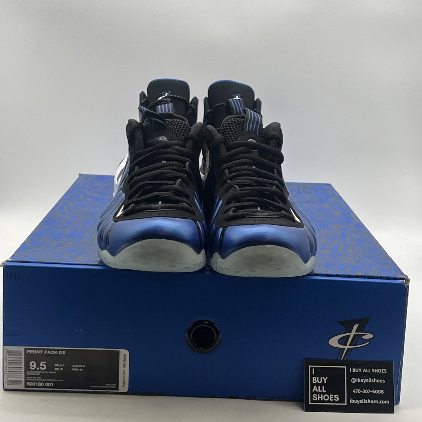 Size 9.5 - Nike Air Penny QS Sharpie Pack (800180-001)