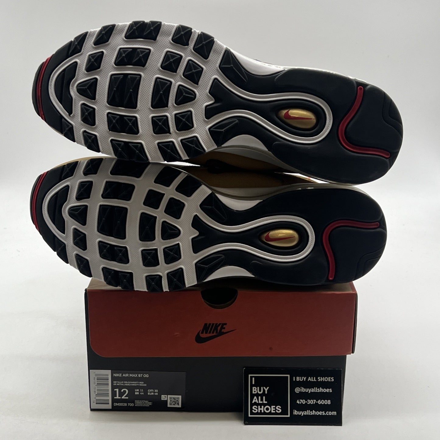 Size 12 - Nike Air Max 97 OG 2023 Metallic Gold (DM0028-700)
