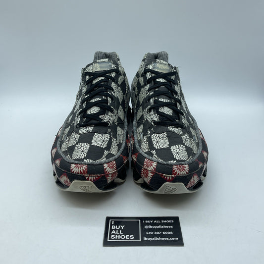 Size 13 - adidas Raf Simons Bounce Black White Red Suede Leather (B24080)