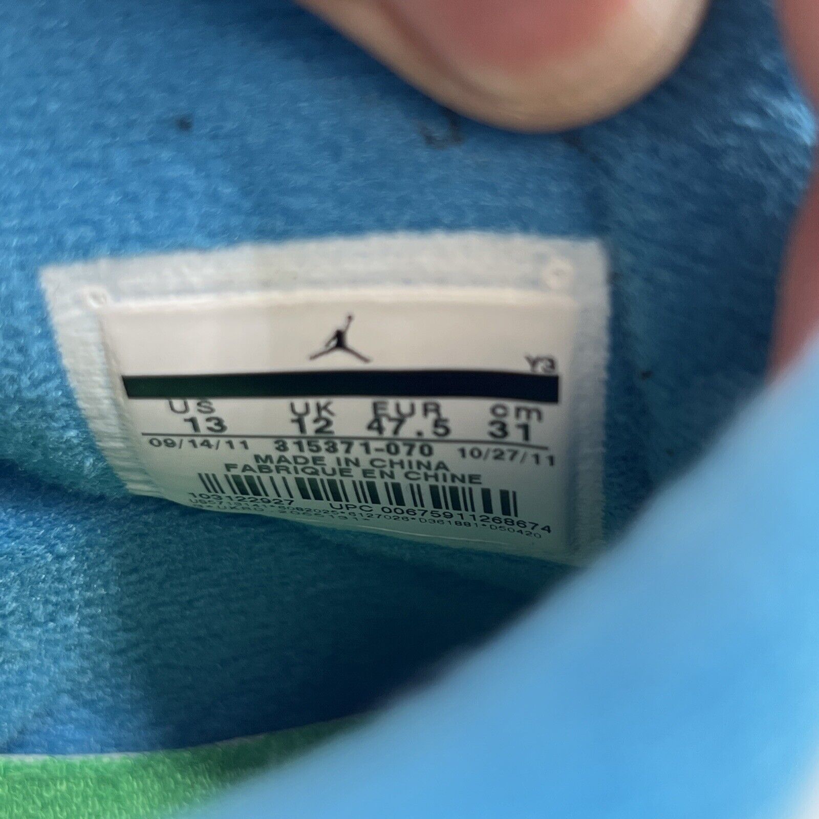 Size 13 - Jordan Spizike Bordeaux (315371-070)