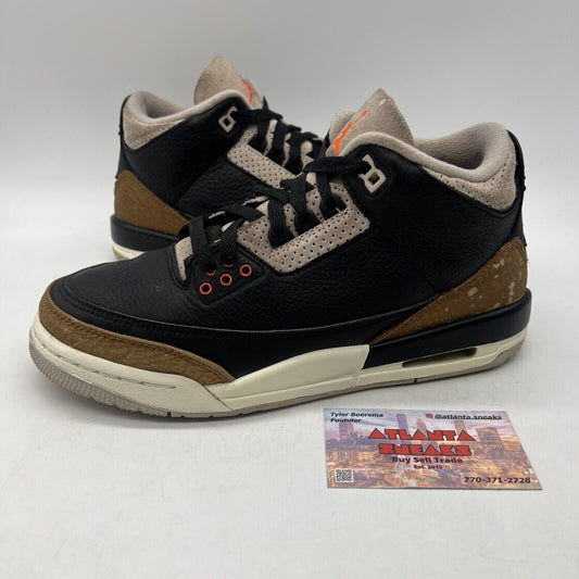 Size 7Y (GS) - Jordan 3 Retro Mid Desert Elephant Black Brown White (DM0967-008)