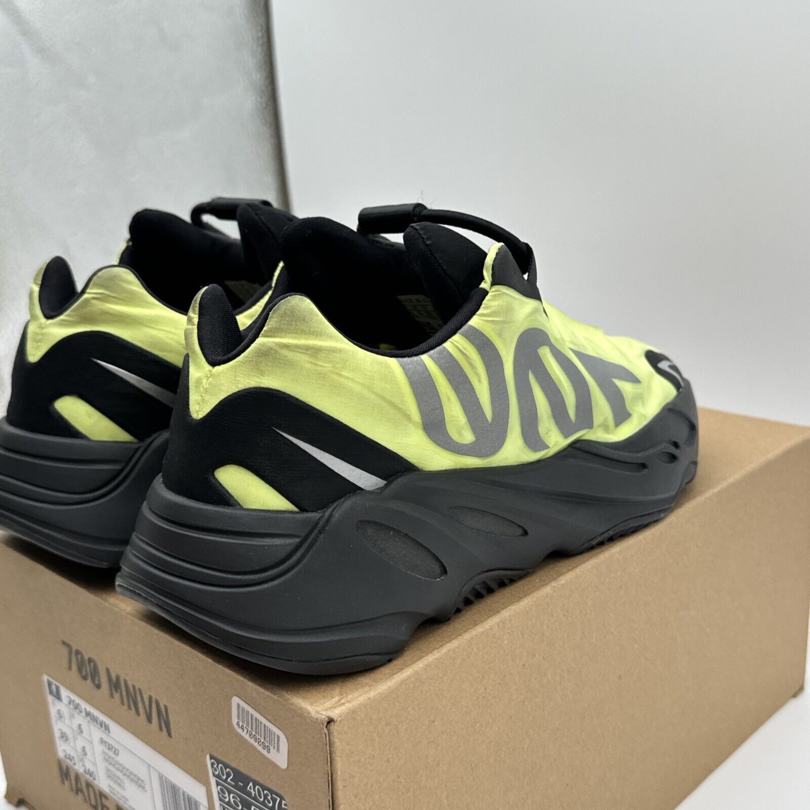 Size 6.5 - adidas Yeezy Boost 700 V1 MNVN Yellow Reflective Boost Comfy Kanye