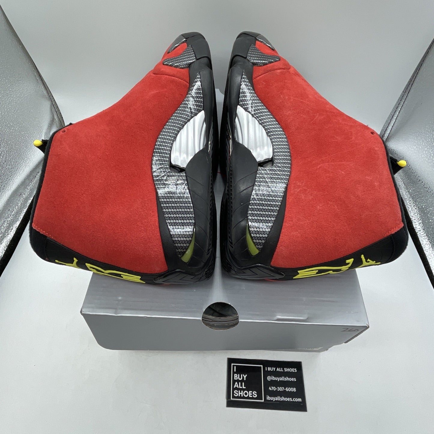 Size 11.5 - Air Jordan 14 Retro Ferrari (IF5015-600)
