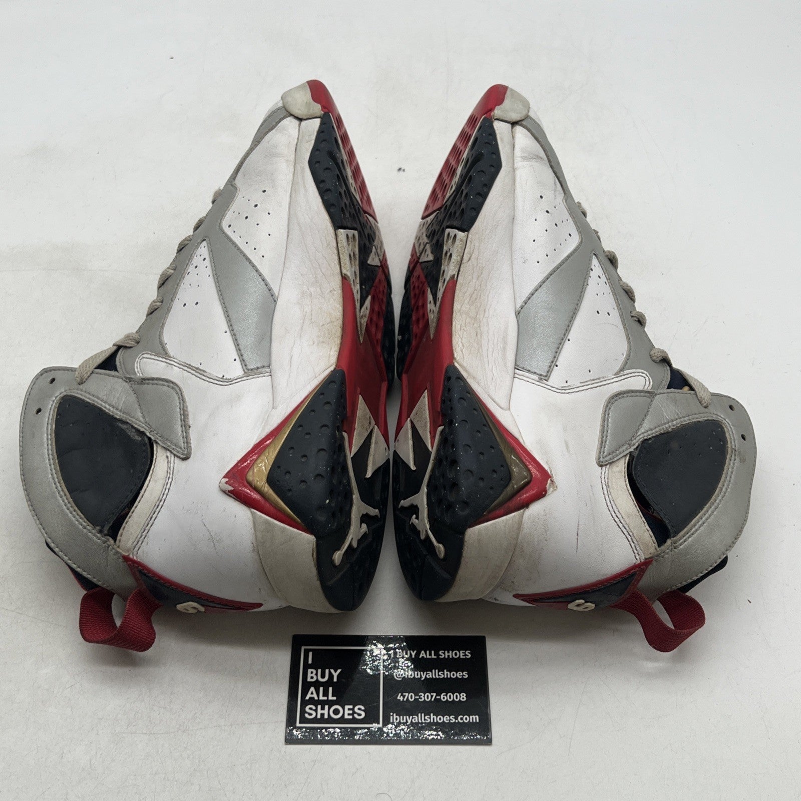 Size 9.5 - Air Jordan 7 Retro 2012 Olympic (304775-135)