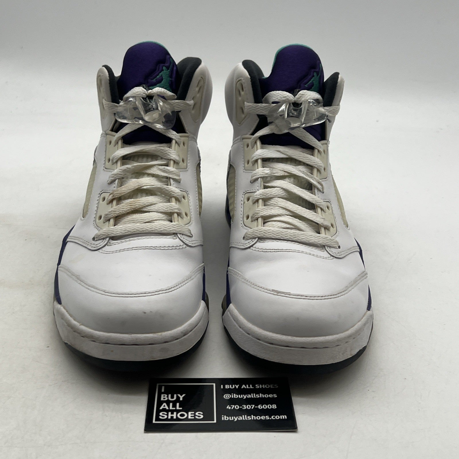 Size 10.5 - Air Jordan 5 Retro Grape 2013 (136027-108)