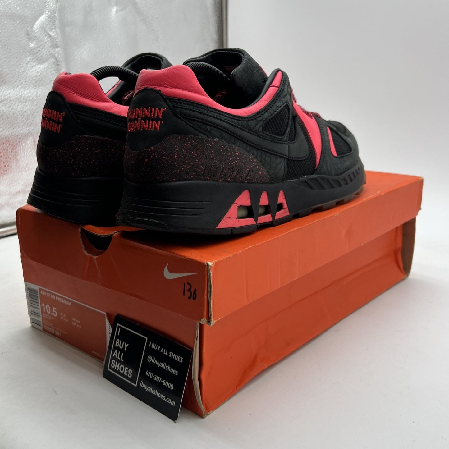 Size 10.5 - Nike Air Stab Premium Runnin N Gunnin (332229-601)