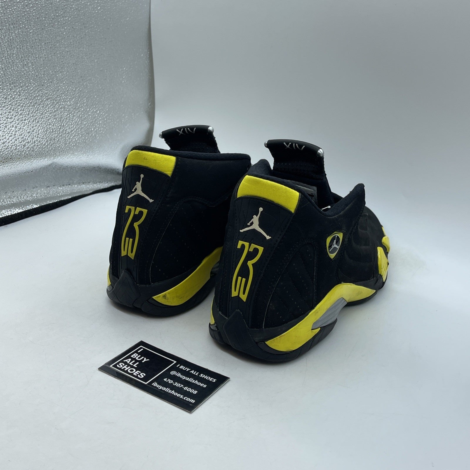 Size 11 - Air Jordan 14 Retro Thunder (487471-070)