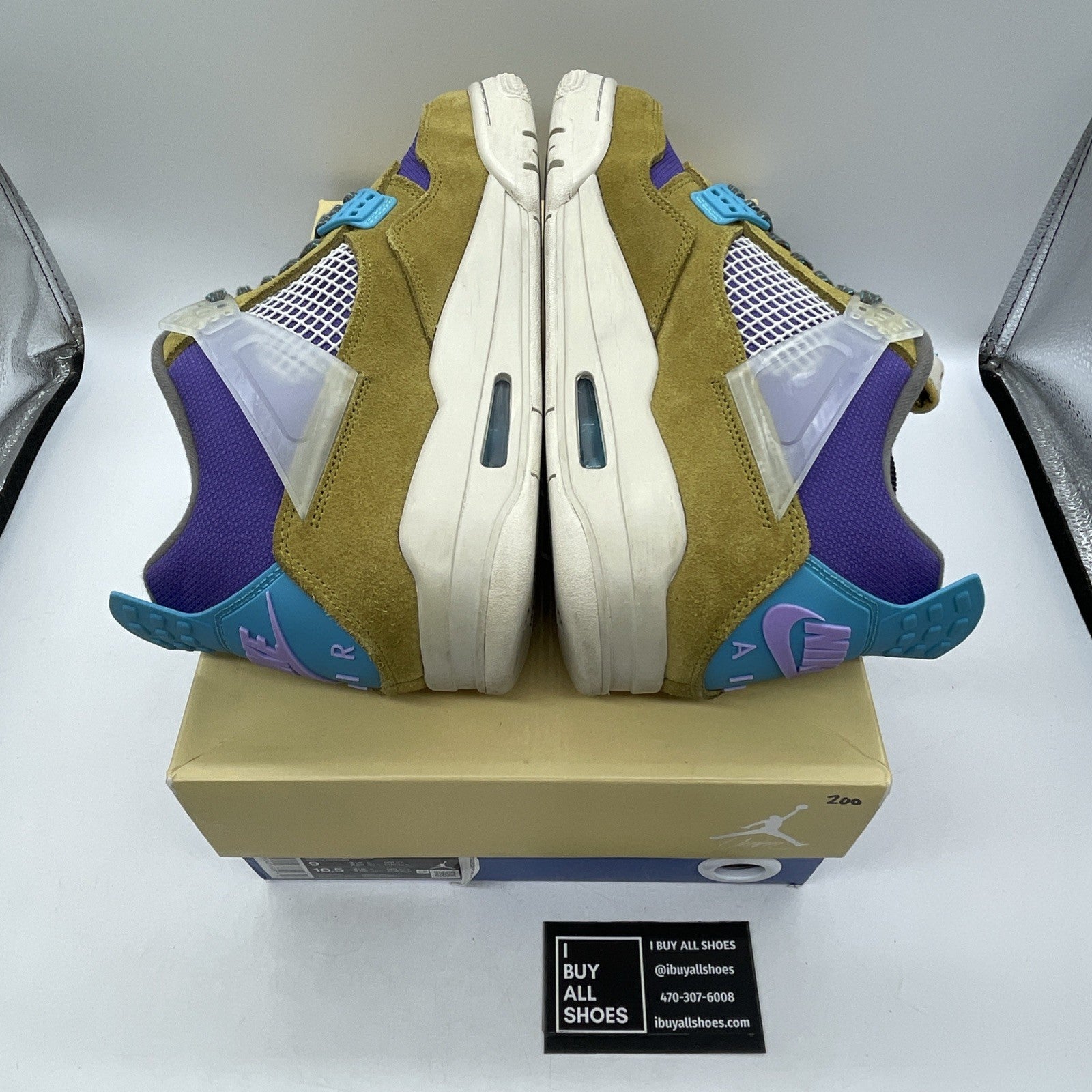 Size 9 - Air Jordan 4 Retro SP x Union 30th Anniversary (DJ5718-300)