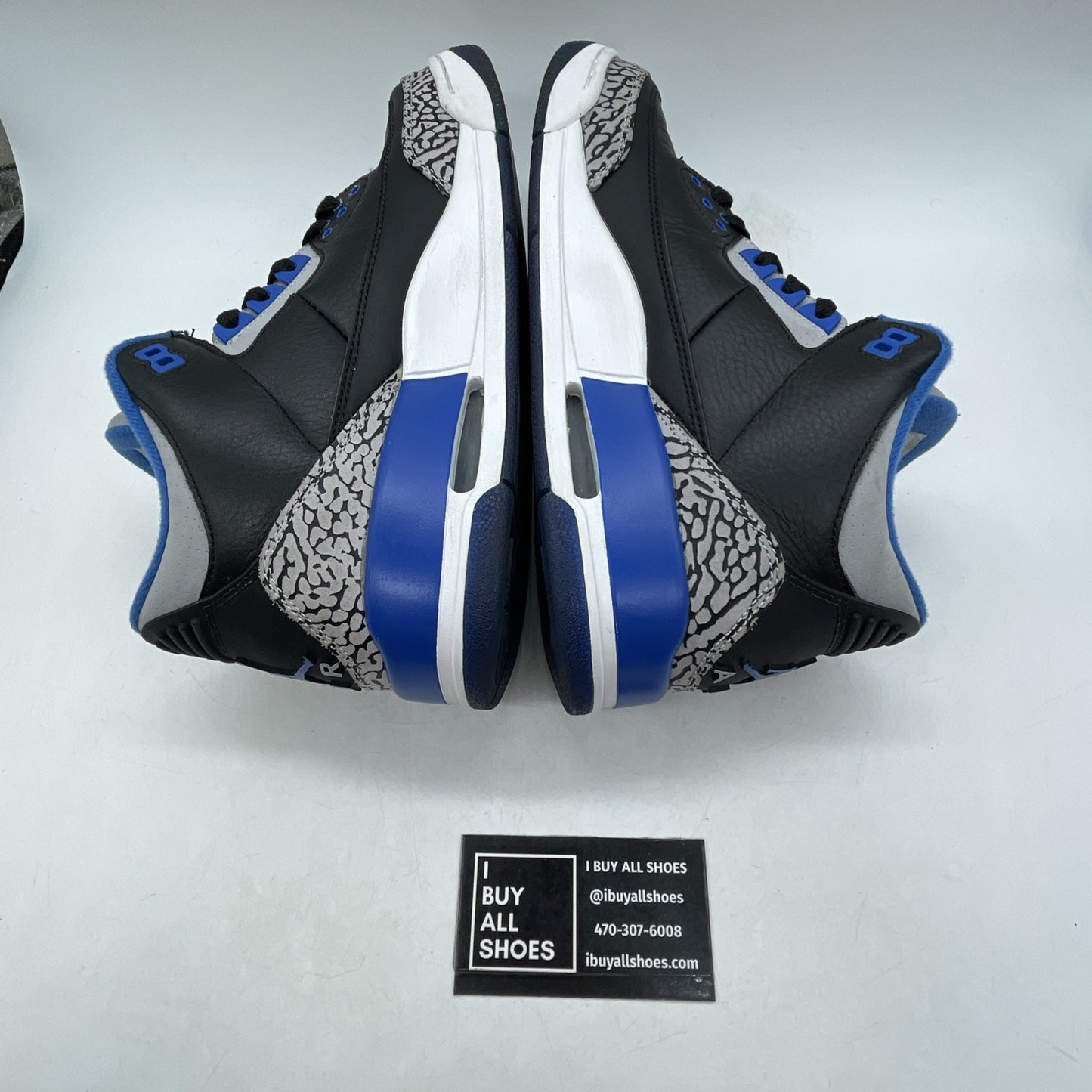 Size 9 - Air Jordan 3 Retro Sport Blue (136064-007)