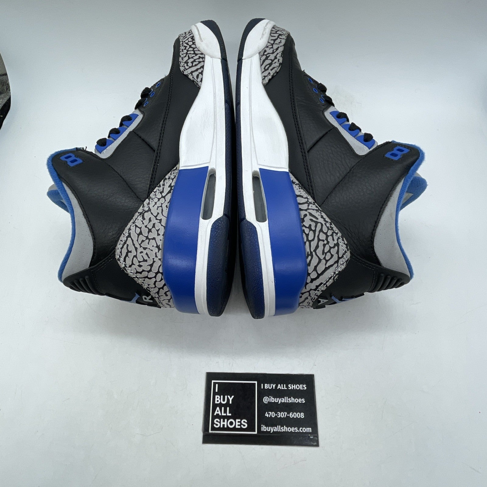 Size 9 - Air Jordan 3 Retro Sport Blue (136064-007)