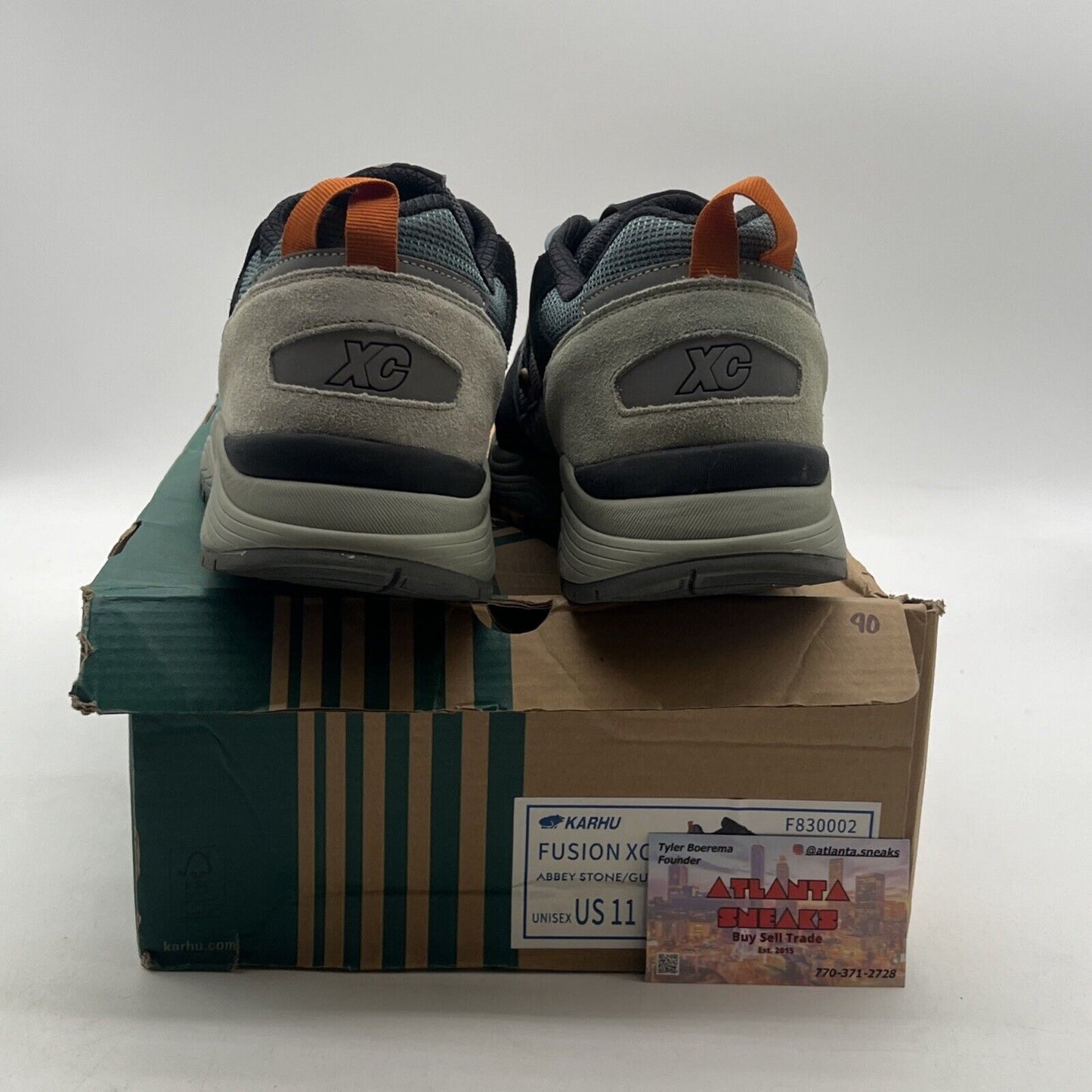 Size 11 - KARHU FUSION XC ABBEY STONE / GUNMETAL (F830002)
