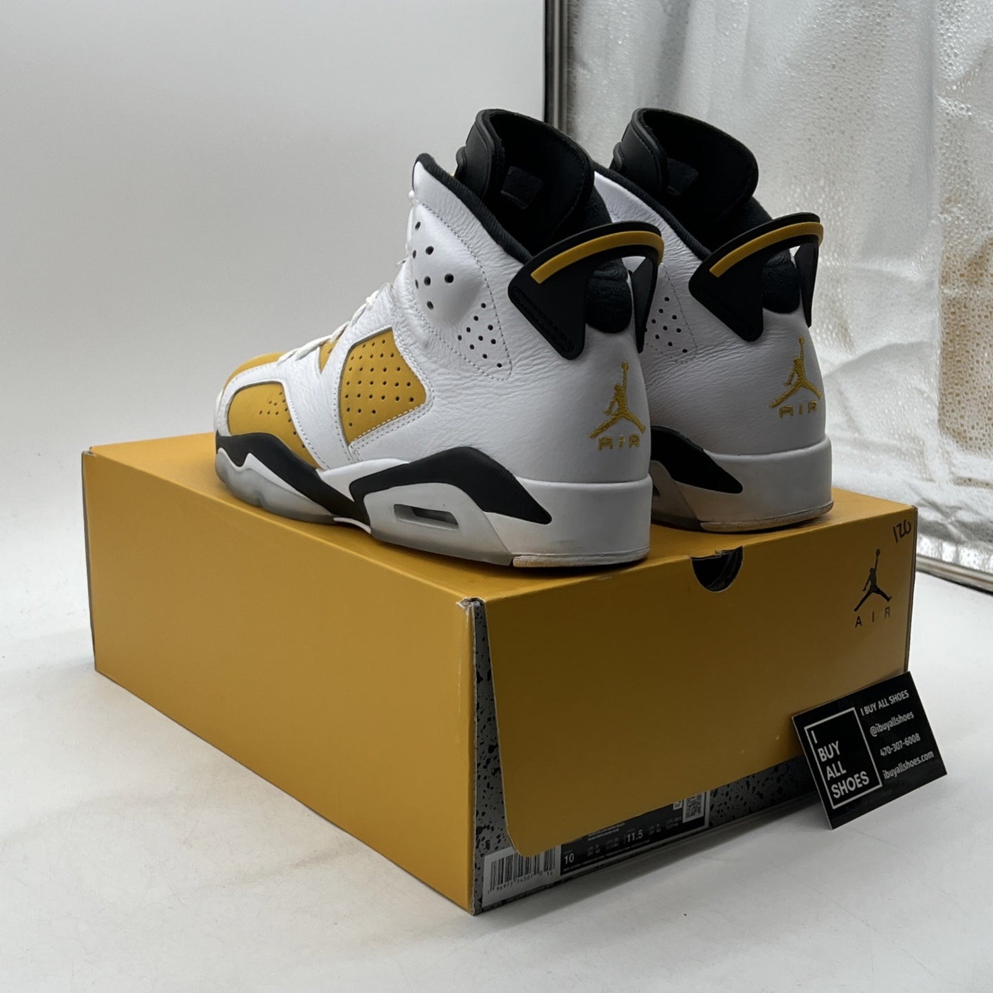 Size 10 - Air Jordan 6 Retro Yellow Ochre (CT8529-170)