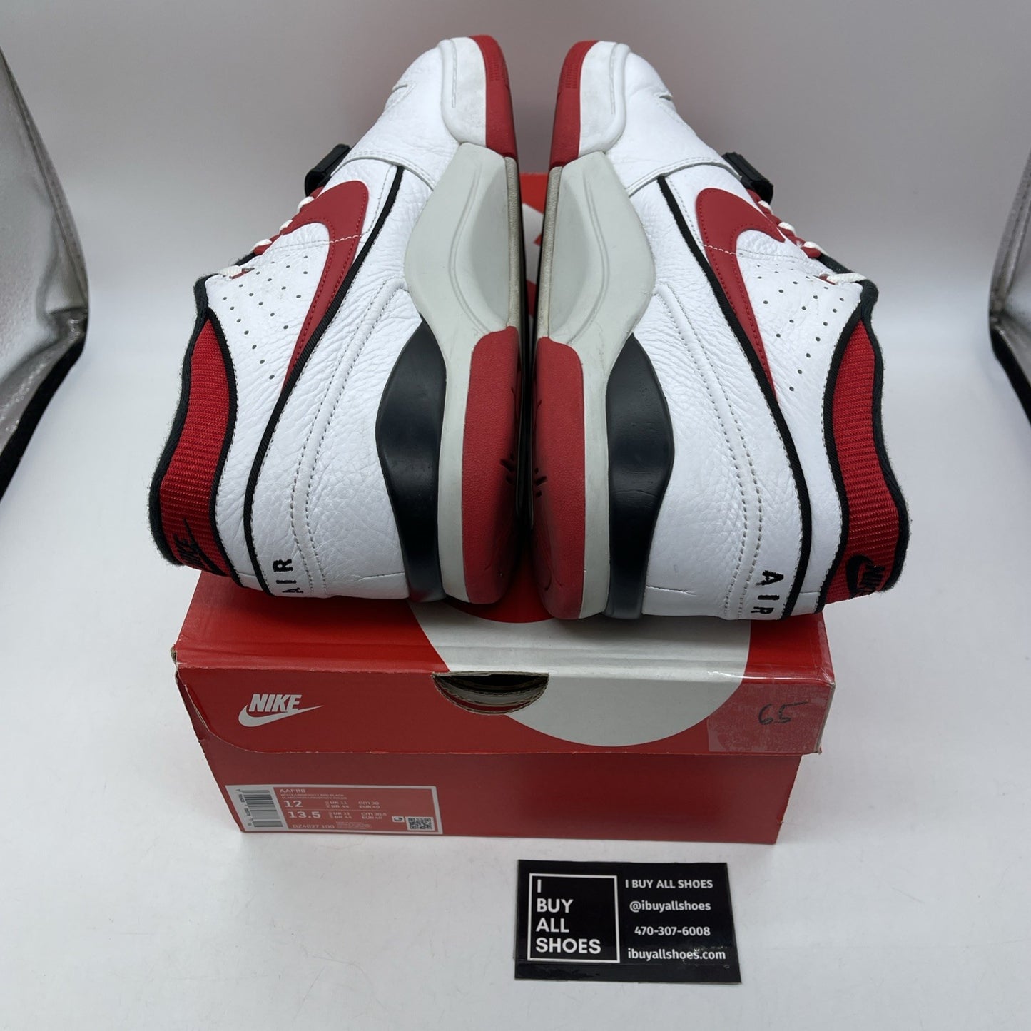 Size 12 - Nike Air Alpha Force 88 2023 University Red Leather (DZ4627-100)