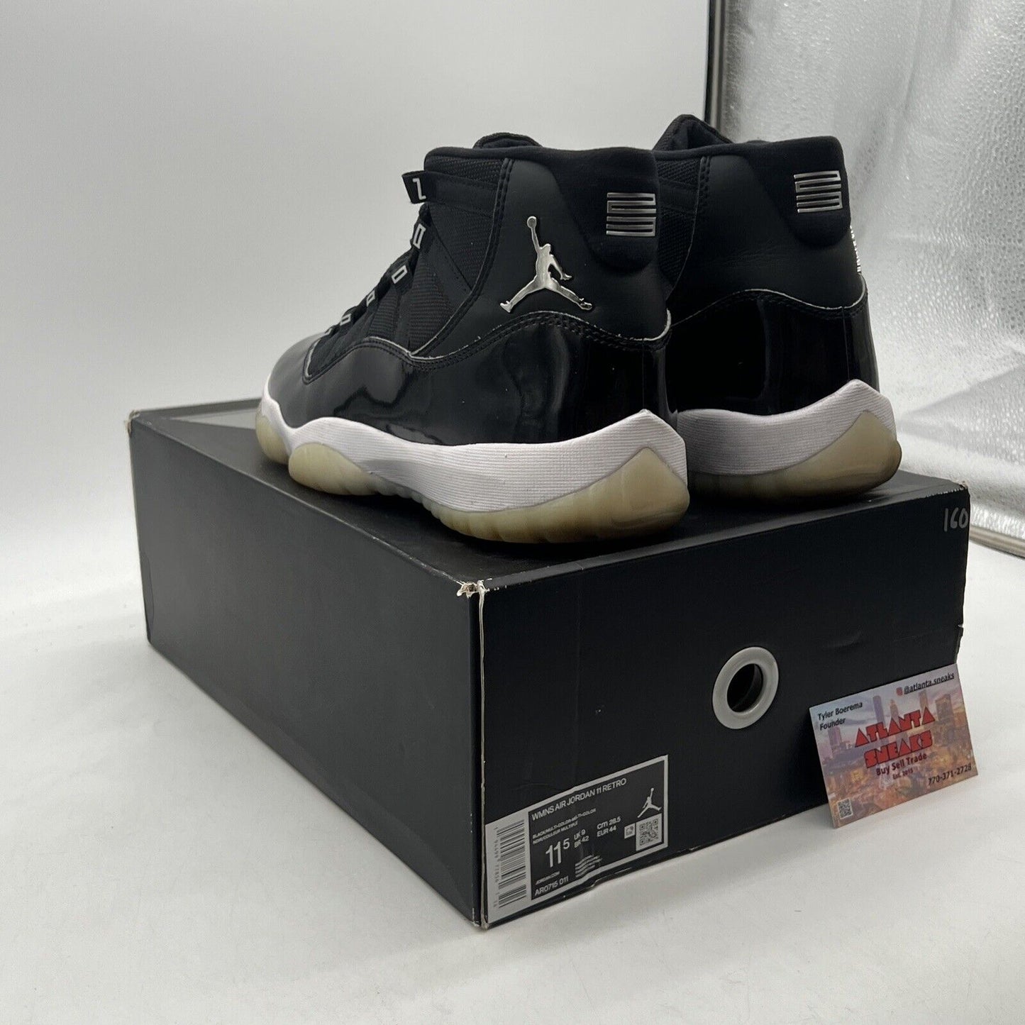 Size 11.5 - Air Jordan 11 Retro Jubilee / 25th Anniversary W (AR0715-011)