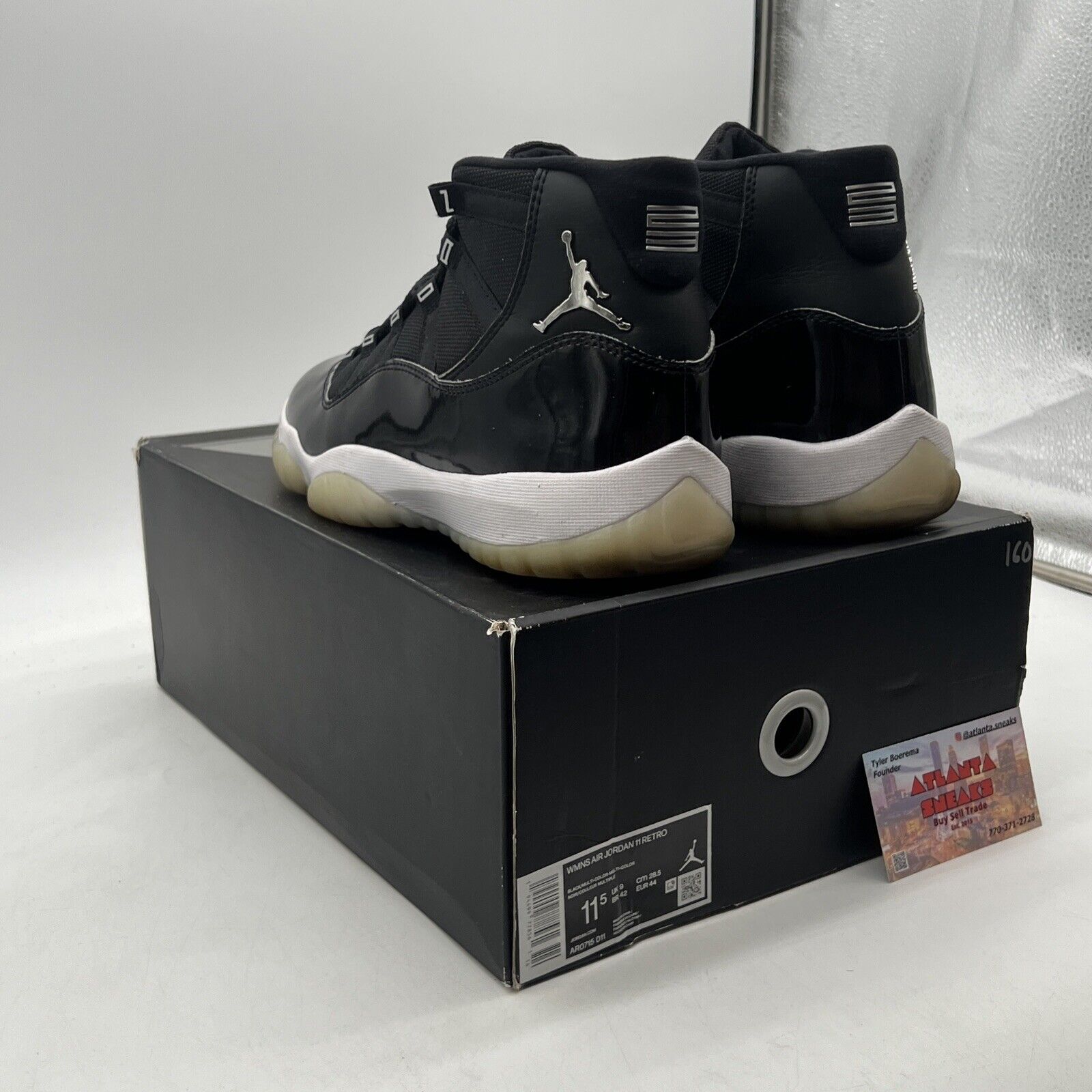 Size 11.5 - Air Jordan 11 Retro Jubilee / 25th Anniversary W (AR0715-011)