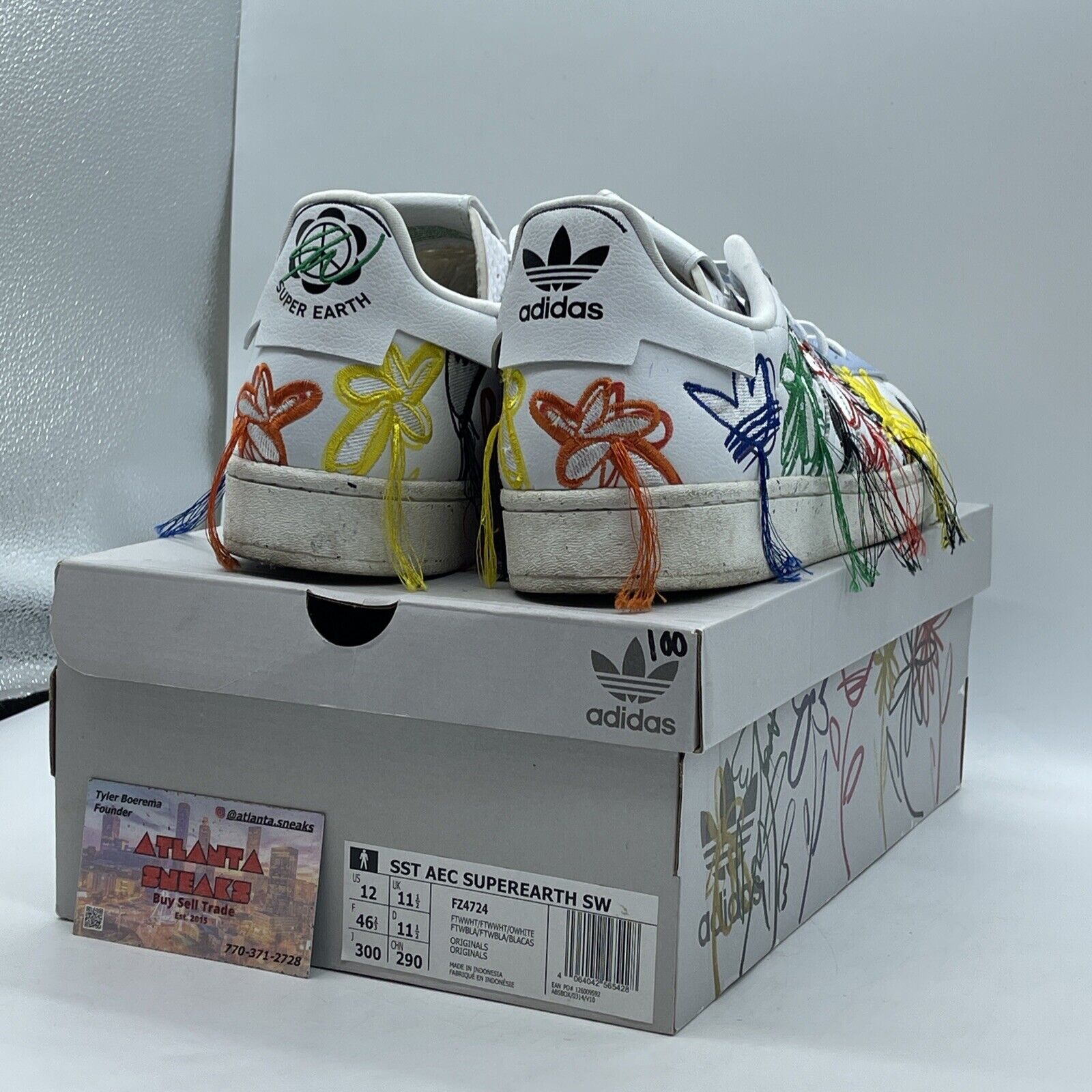 Size 12 - adidas Sean Wotherspoon x Superstar Super Earth Leather (FZ4724)