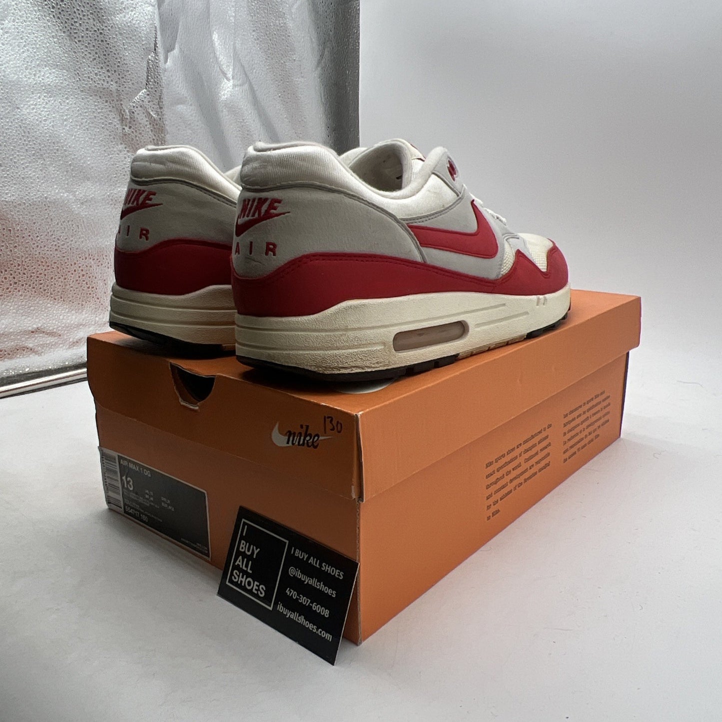 Size 13 - Nike Air Max 1 OG Vintage (554717-160)