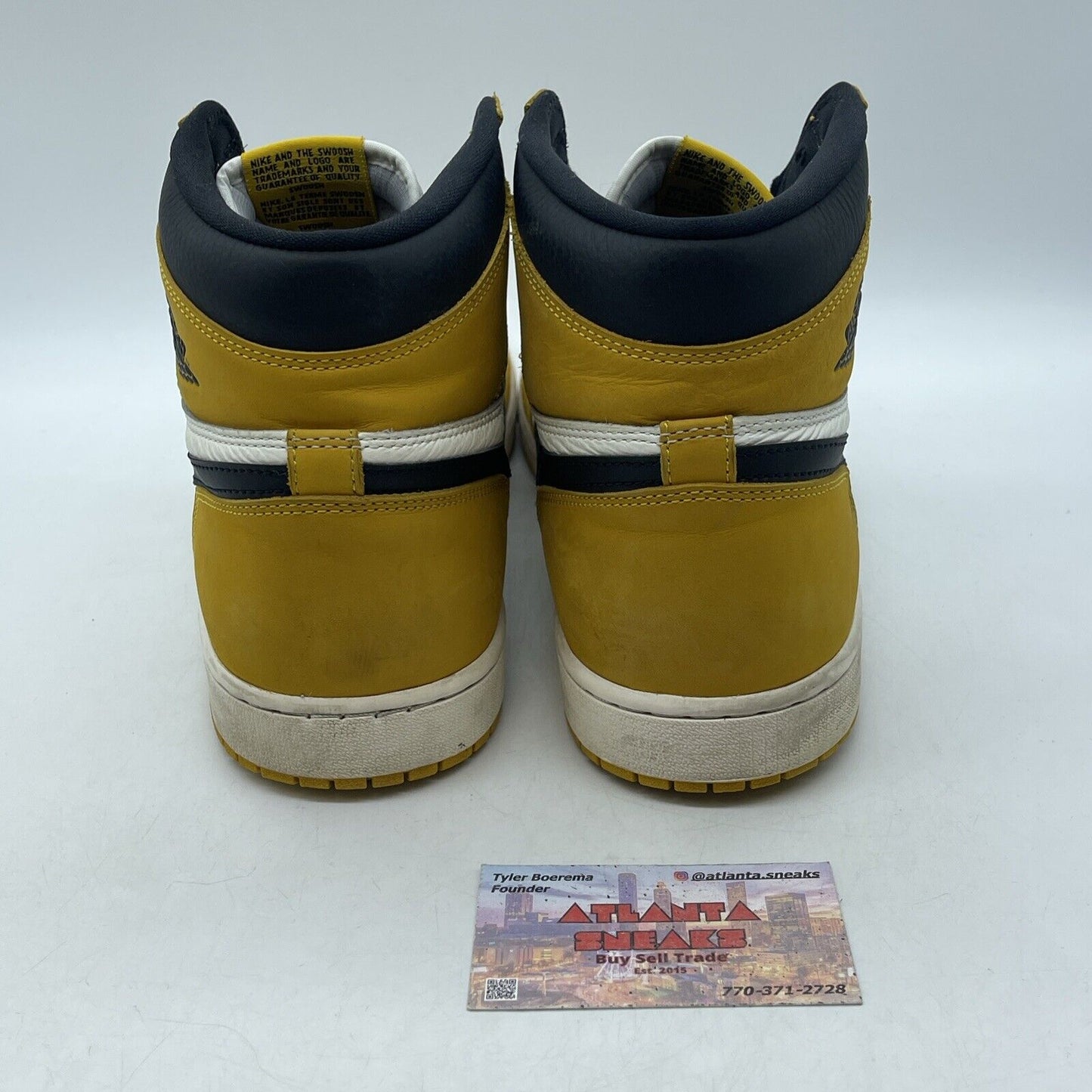 Size 12.5 - Air Jordan 1 Retro OG High Yellow Ochre Suede Leather (DZ5485-701)