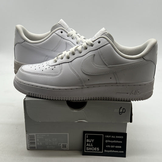 Size 8 - Nike Air Force 1 '07 Low Triple White (CW2288-111)