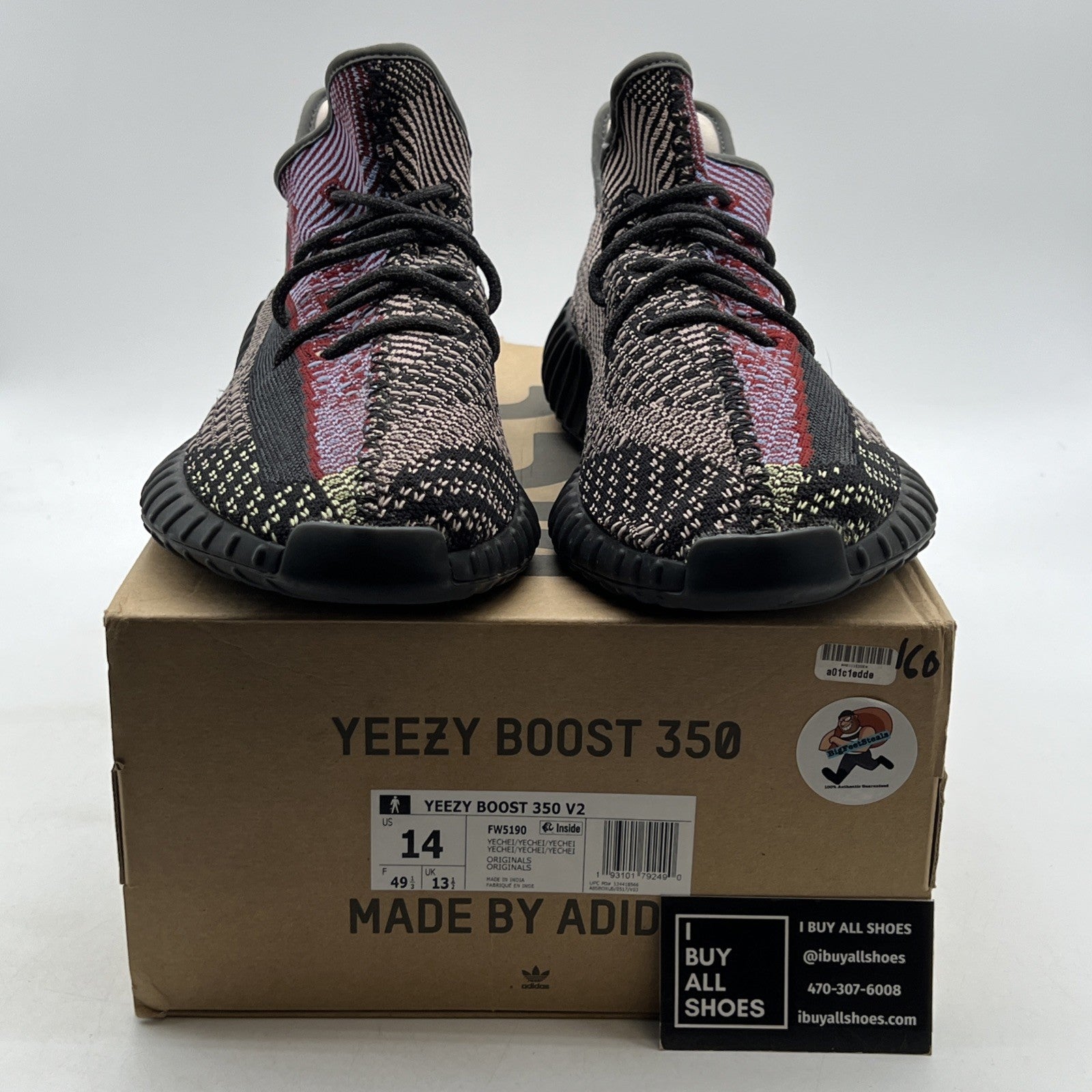 Size 14 - adidas Yeezy Boost 350 V2 Yecheil Non-Reflective (FW5190)