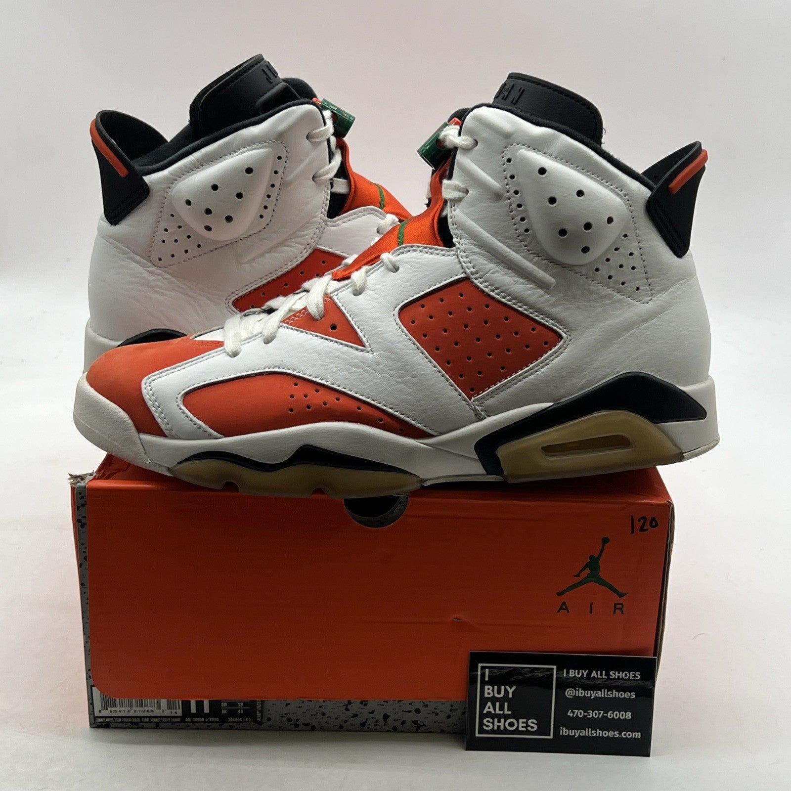 Size 11 - Air Jordan 6 Retro Gatorade (384664-145)