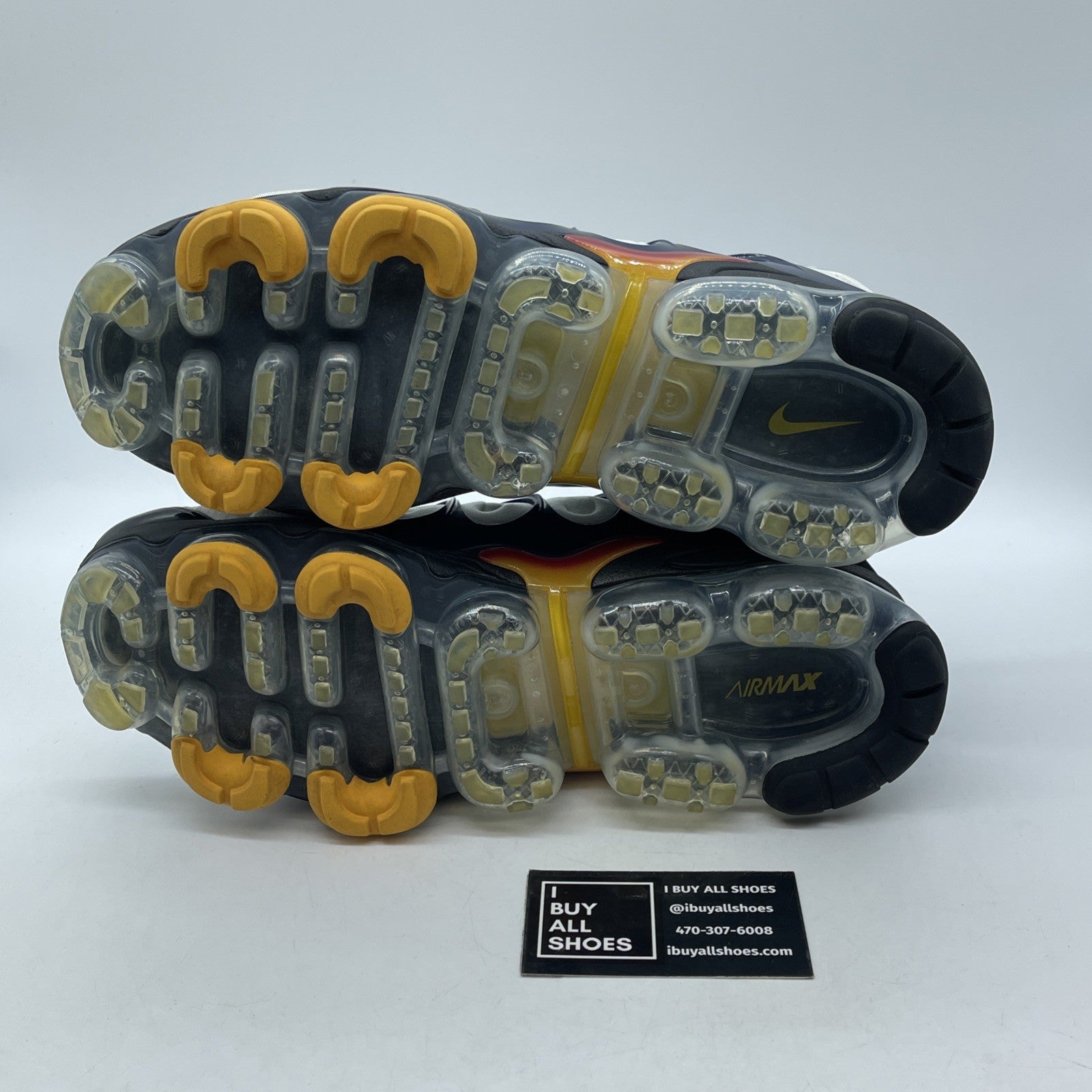 Size 11 - Nike Air VaporMax Plus Platinum Midnight Navy Suede (DJ2737-001)