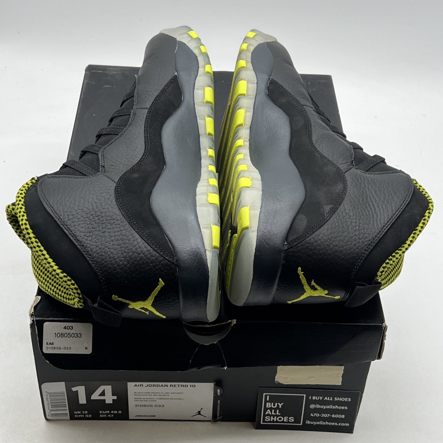Size 14 - Air Jordan 10 Retro Venom (310805-033)