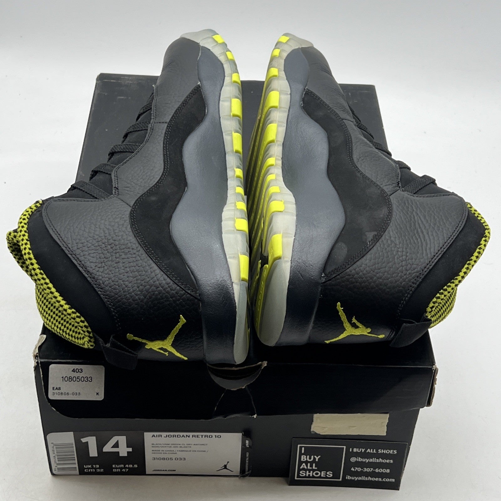 Size 14 - Air Jordan 10 Retro Venom (310805-033)