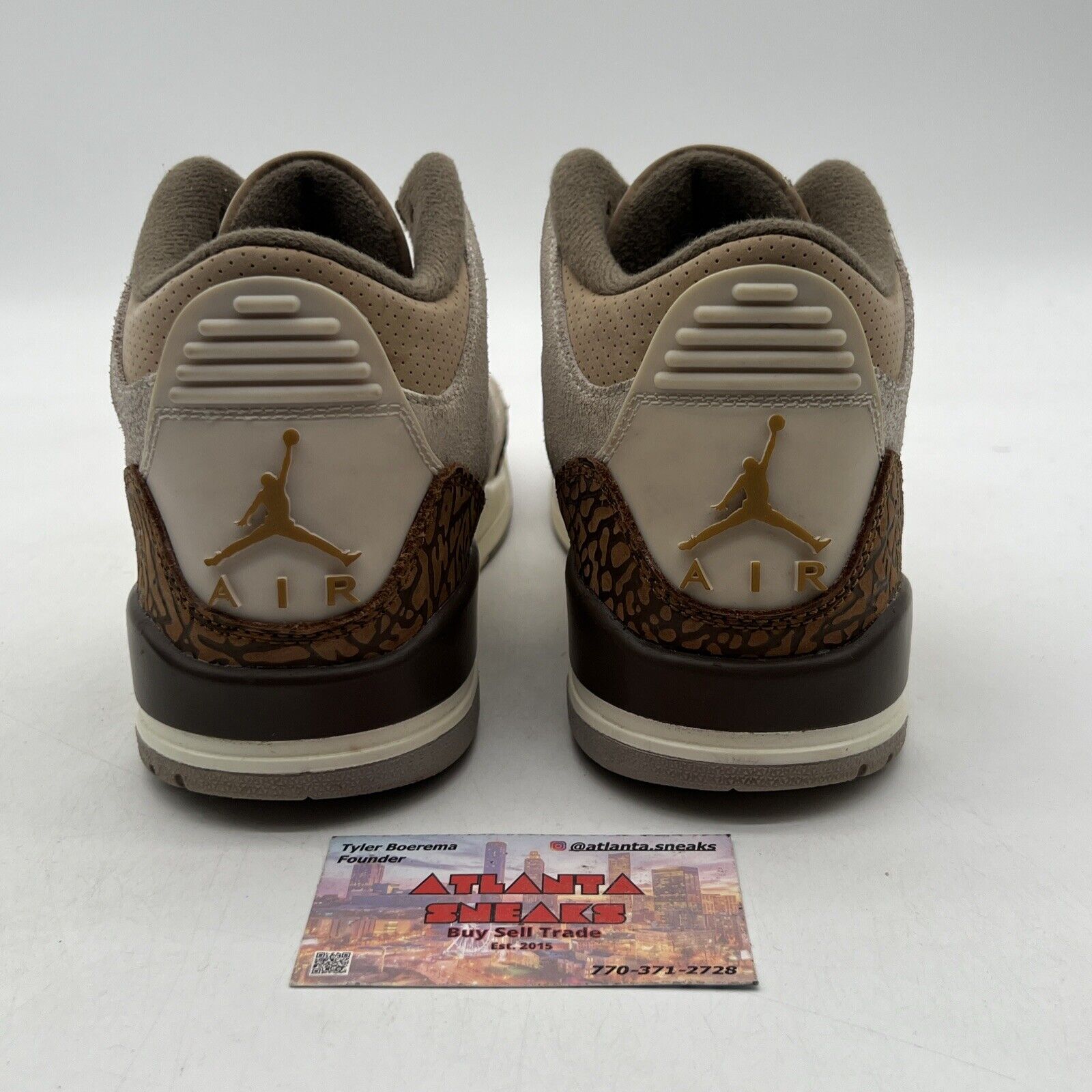 Size 8 - Jordan 3 Retro Low Palomino Brown White Cream (CT8532-102)