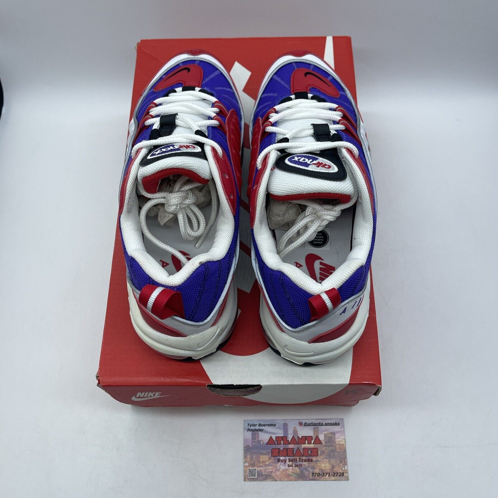 Size 7W - Nike Air Max 98 Raptors Alternative Purple White Red (AH6799-501)