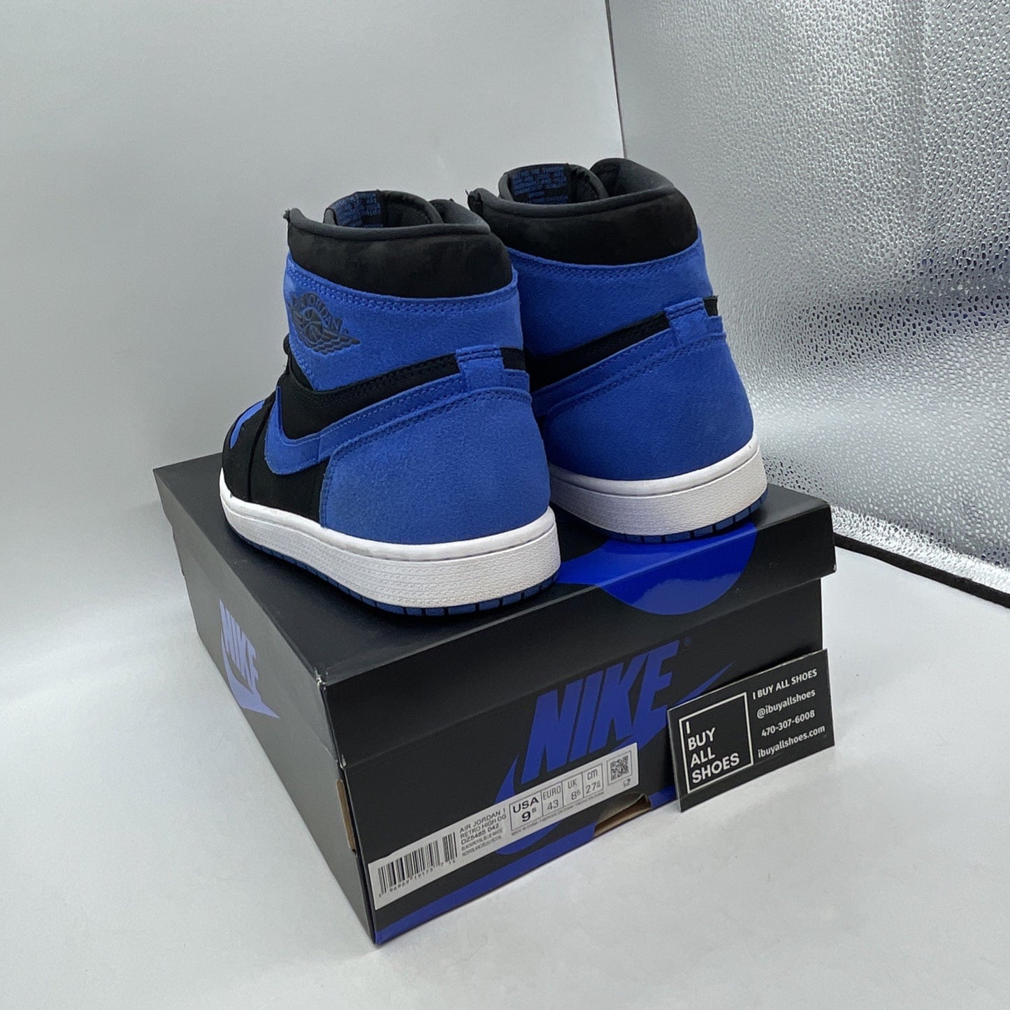 Size 9.5 - Air Jordan 1 Retro OG High Royal Reimagined (DZ5485-042)