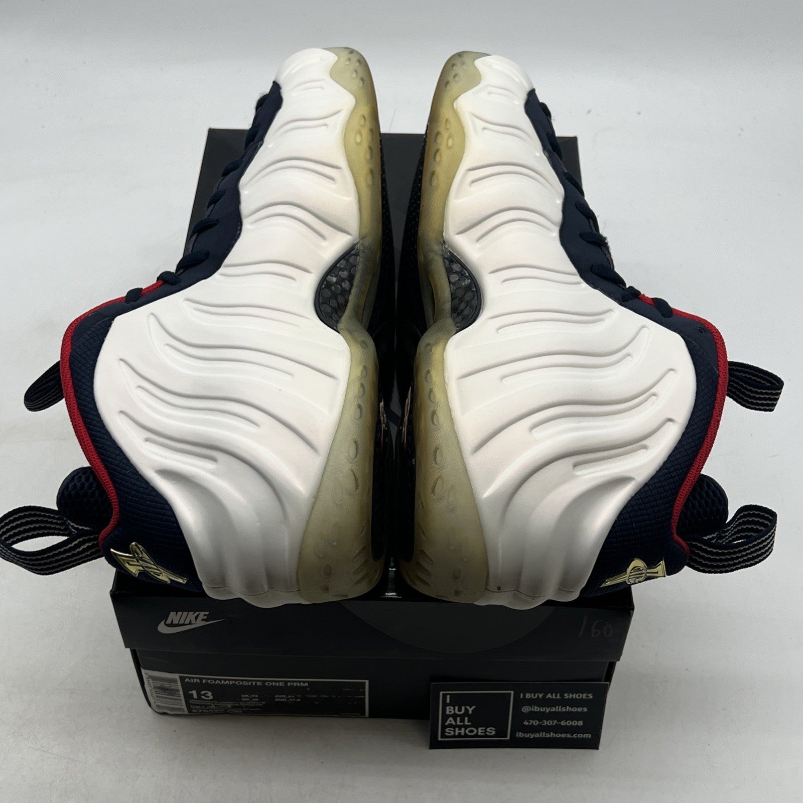 Size 13 - Nike Air Foamposite One PRM Olympic (575420-400)