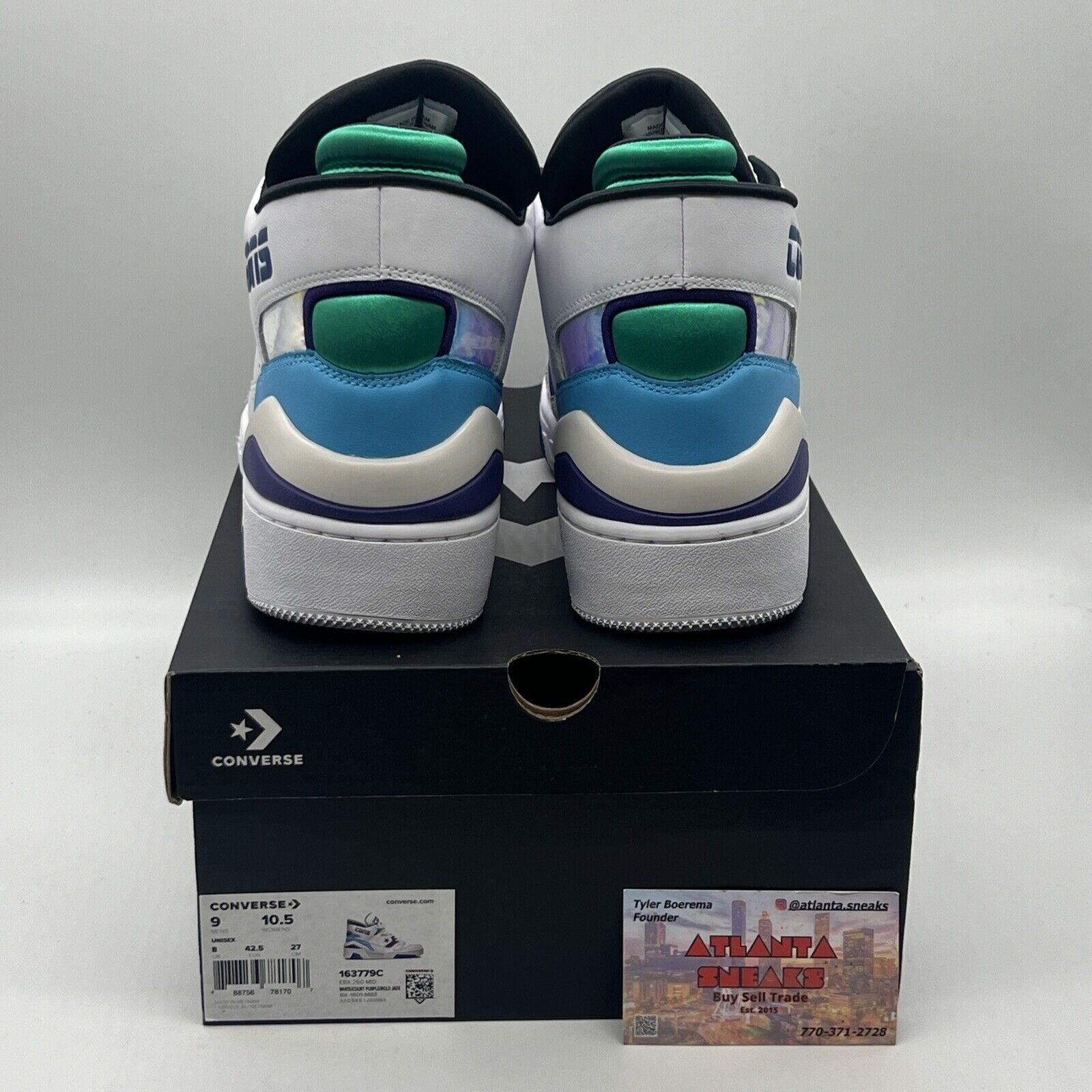 Size 9 - Converse Don C x ERX-260 Jewel Mid Charlotte Hornets Brand New Og All