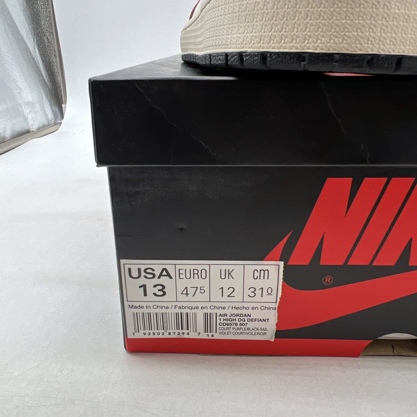 Size 13 - Air Jordan 1 Retro High SB LA To Chicago 2019 (CD6578-507)